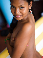 Dark Indian teen