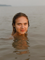 Sofia Orlova On Gryaznyy Beach